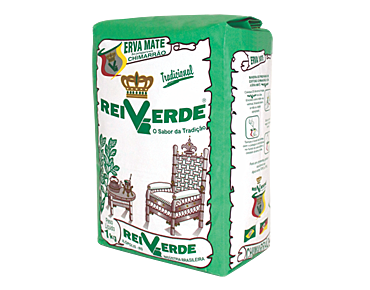 Image of packaging of Rei Verde Yerba Mate